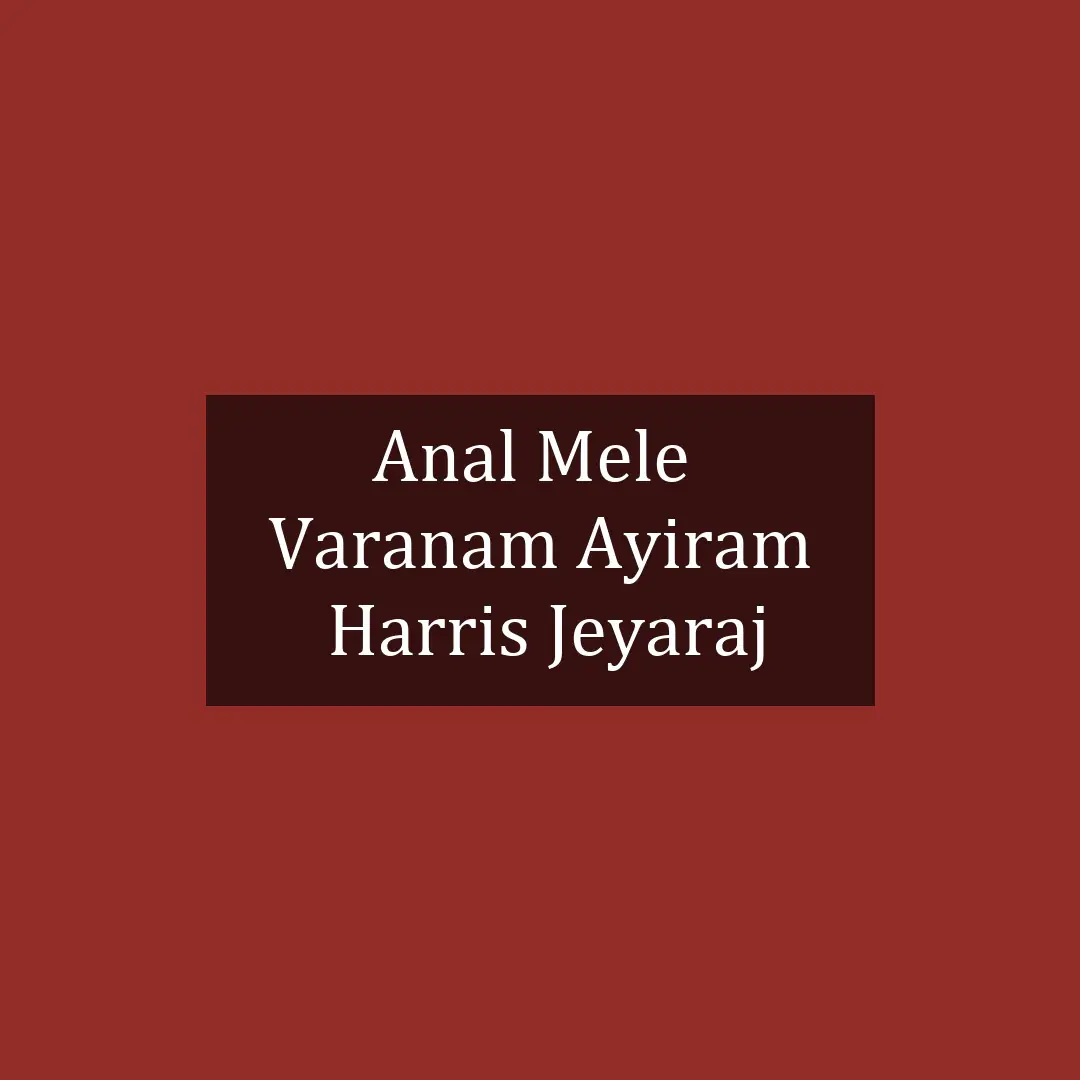 Anal Mele Panithuli  | Vaaranam Aayiram | Harris Jayaraj | V2